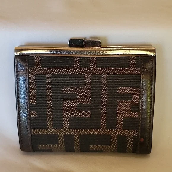 Fendi | Bags | Fendi Authentic Vintage Wallet Zucca Bifold  display picture 1
